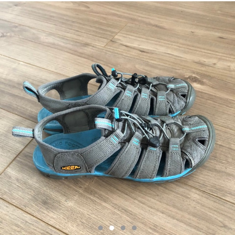 Grey Blue Keen Sport Sandals